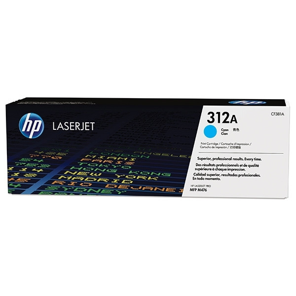 HP 312A (CF381A) toner (d'origine) - cyan CF381A 054786 - 1