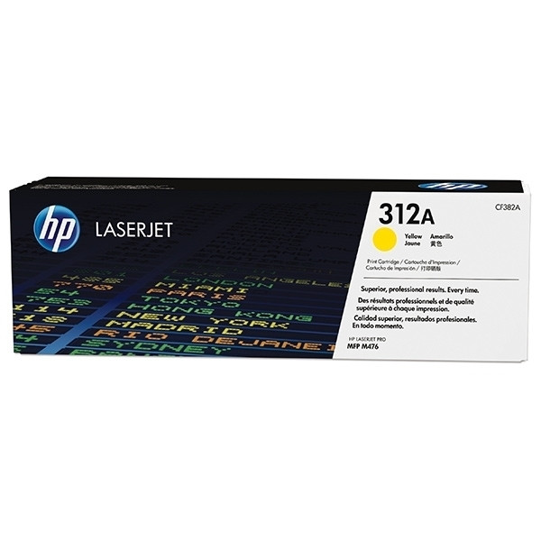 HP 312A (CF382A) toner (d'origine) - jaune CF382A 054788 - 1