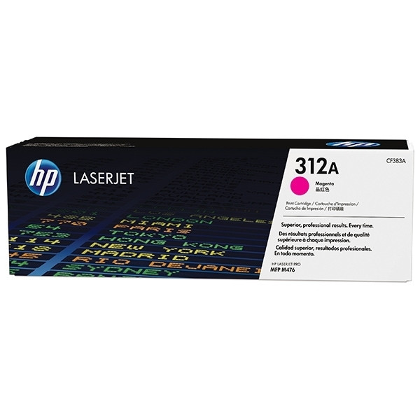 HP 312A (CF383A) toner (d'origine) - magenta CF383A 054790 - 1