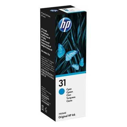 HP 31 (1VU26AE) réservoir d'encre (d'origine) - cyan 1VU26AE 055320 - 1