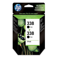 HP 338 (CB331EE) cartouche d'encre duopack (d'origine) - noir CB331EE 030448