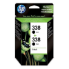 HP 338 (CB331EE) cartouche d'encre duopack (d'origine) - noir