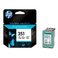 HP 351 (CB337EE) cartouche d'encre capacité standard (d'origine) - couleur CB337EE 030865