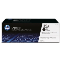 HP 35AD (CB435AD) pack double toner (d'origine) - noir CB435AD 054090