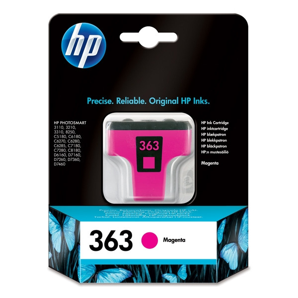 HP 363 (C8772EE) cartouche d'encre (d'origine) - magenta C8772EE 031780 - 1