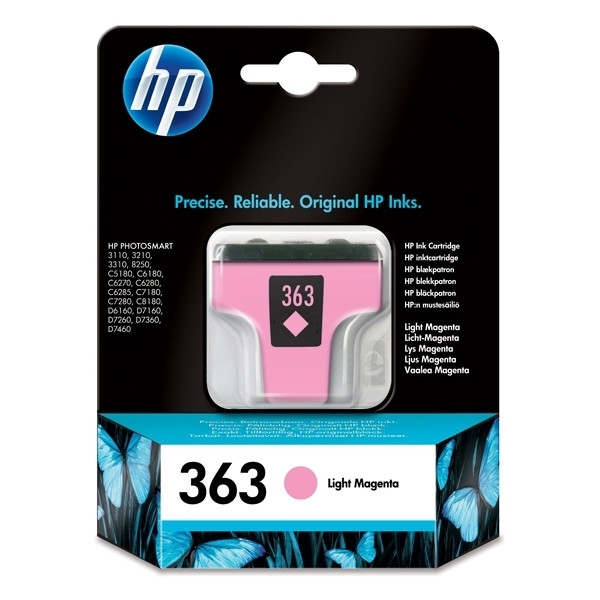 HP 363 (C8775EE) cartouche d'encre (d'origine) - magenta clair C8775EE 031795 - 1