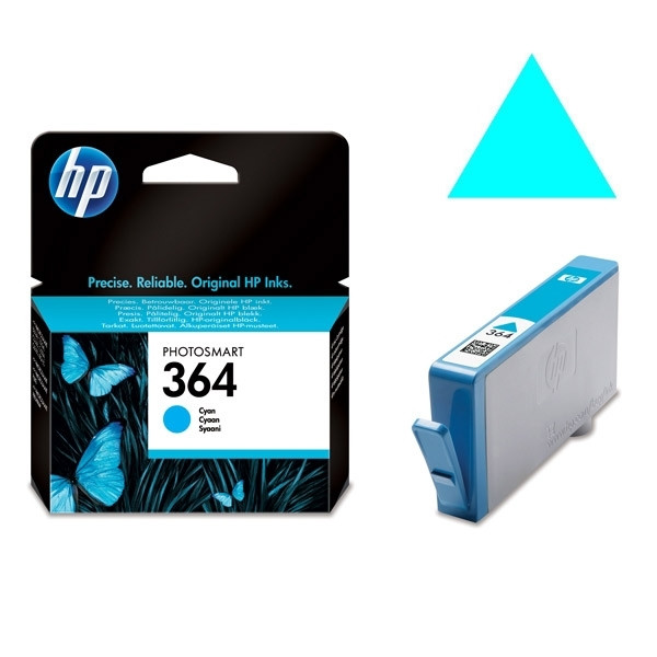 HP 364 (CB318EE) cartouche d'encre (d'origine) - cyan CB318EE 031872 - 1