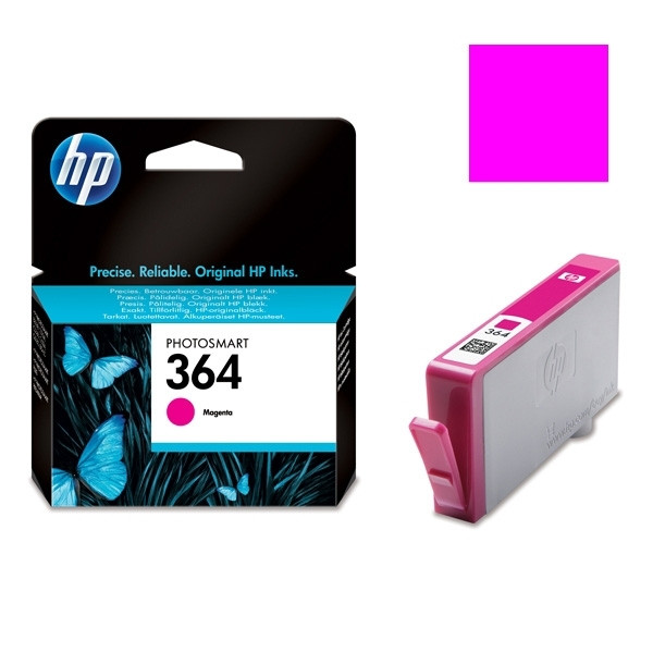 HP 364 (CB319EE) cartouche d'encre (d'origine) - magenta CB319EE 031876 - 1