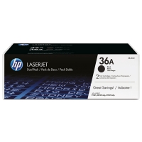 HP 36AD (CB436AD) pack double toner (d'origine) - noir CB436AD 054088