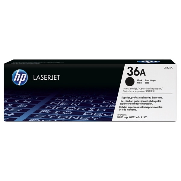 HP 36A (CB436A) toner (d'origine) - noir CB436A 039782 - 1