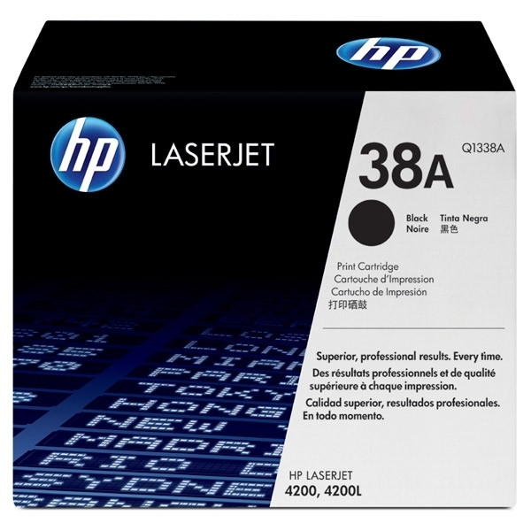 HP 38A (Q1338A) toner (d'origine) - noir Q1338A 033040 - 1