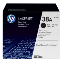 HP 38D (Q1338D) pack double toner (d'origine) - noir Q1338D 054096