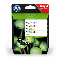 HP 3HZ51AE multipack noir/cyan/magenta/jaune (d'origine) 3HZ51AE 160186