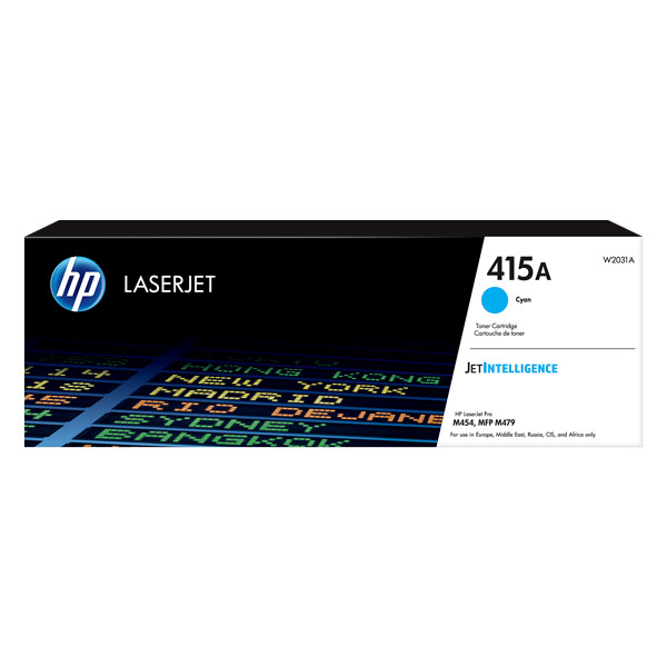 HP 415A (W2031A) toner (d'origine) - cyan W2031A 055438 - 1