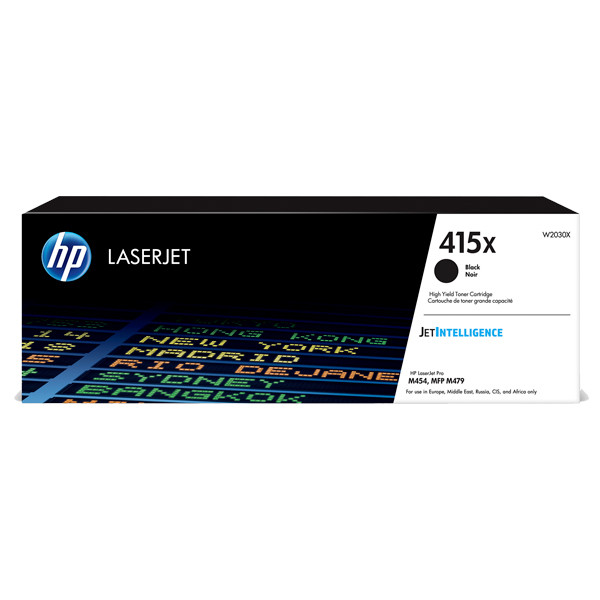 HP 415X (W2030X) toner haute capacité (d'origine) - noir W2030X 055436 - 1