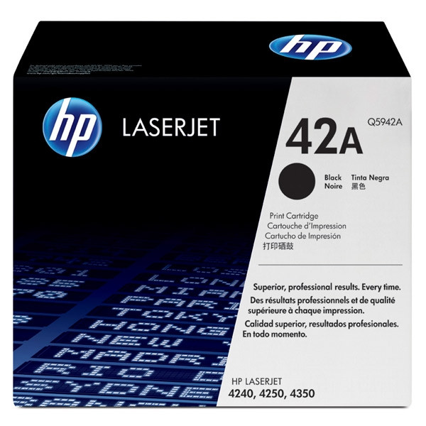 HP 42A (Q5942A) toner (d'origine) - noir Q5942A 039515 - 1