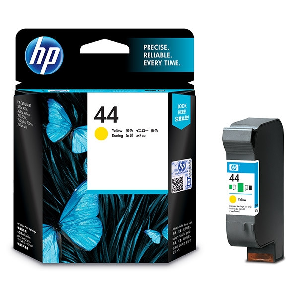 HP 44 (51644YE) cartouche d'encre (d'origine) - jaune 51644YE 030120 - 1