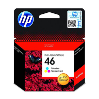 HP 46 (CZ638AE) cartouche d'encre (d'origine) - couleur 055148