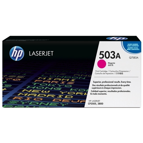 HP 503A (Q7583A) toner (d'origine) - magenta Q7583A 039610 - 1