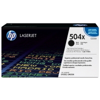 HP 504x (CE250X) toner haute capacité (d'origine) - noir CE250X 039832