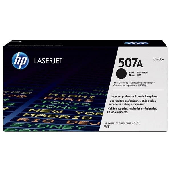 HP 507A (CE400A) toner (d'origine) - noir CE400A 054038 - 1