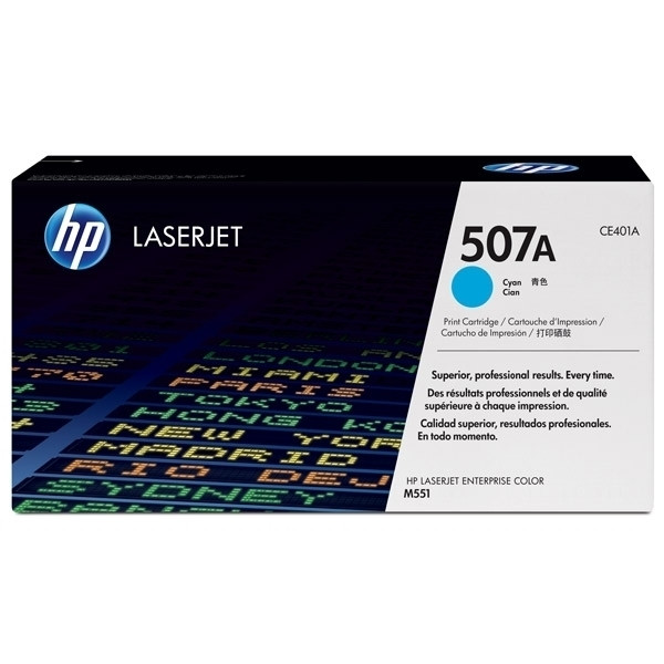 HP 507A (CE401A) toner (d'origine) - cyan CE401A 054042 - 1