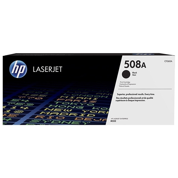 HP 508A (CF360A) toner (d'origine) - noir CF360A 054838 - 1