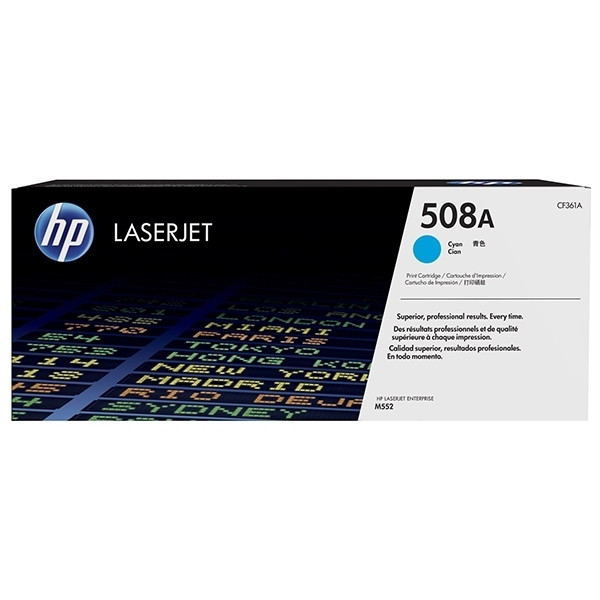 HP 508A (CF361A) toner (d'origine) - cyan CF361A 054842 - 1