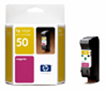 HP 50 (51650ME) cartouche d'encre magenta (d'origine) 51650ME 030370