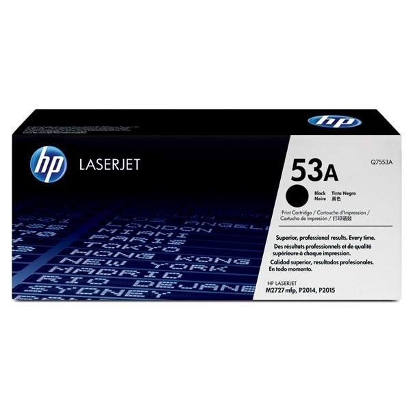 HP 53A (Q7553A) toner (d'origine) - noir Q7553A 039730 - 1