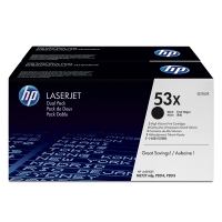 HP 53XD (Q7553XD) Pack double toner haute capacité (d'origine) - noir Q7553XD 054078