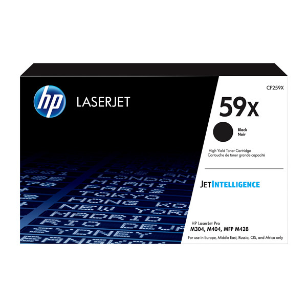 HP 59X (CF259X) toner haute capacité (d'origine) - noir CF259X 055452 - 1