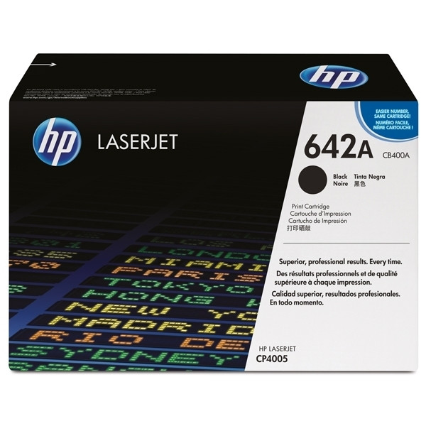 HP 642A (CB400A) toner (d'origine) - noir CB400A 039700 - 1