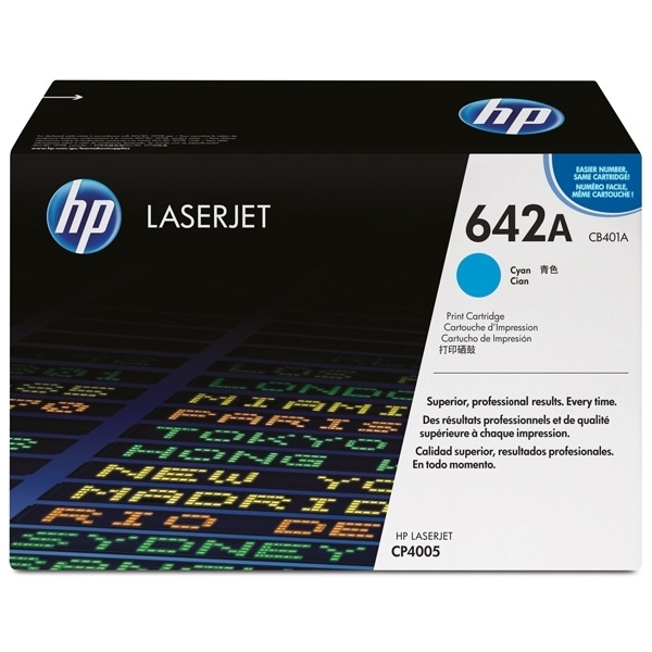 HP 642A (CB401A) toner (d'origine) - cyan CB401A 039705 - 1