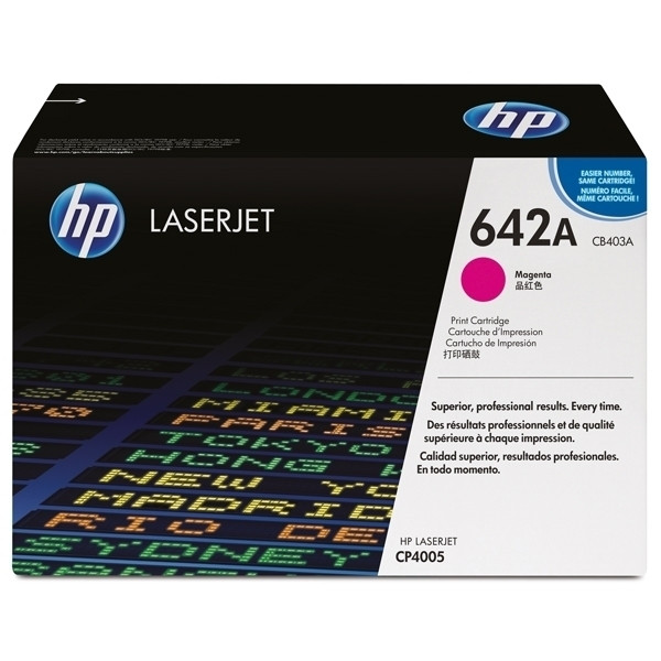 HP 642A (CB403A) toner (d'origine) - magenta CB403A 039715 - 1