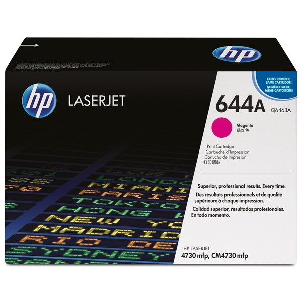 HP 644A (Q6463A) toner (d'origine) - magenta Q6463A 039650 - 1