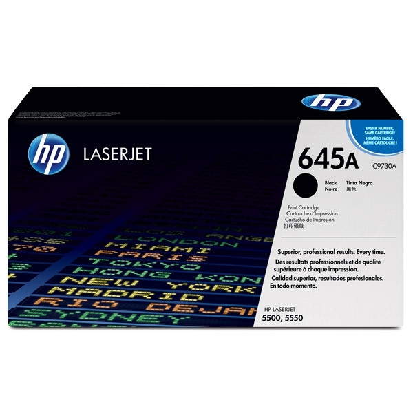 HP 645A (C9730A) toner (d'origine) - noir C9730A 039210 - 1