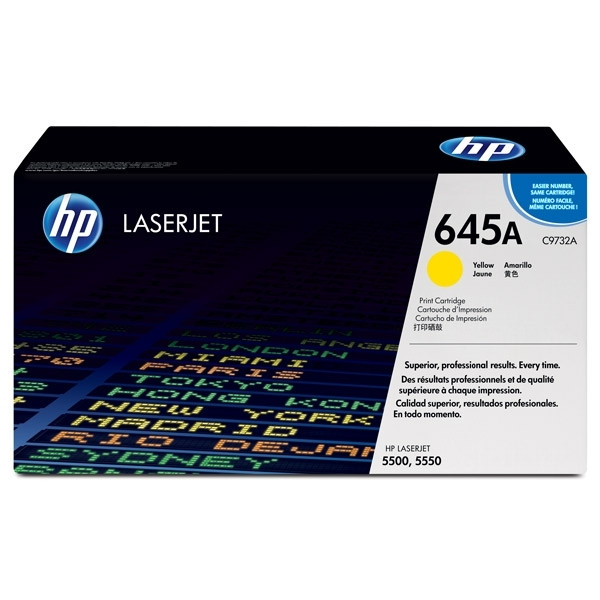 HP 645A (C9732A) toner (d'origine) - jaune C9732A 039230 - 1