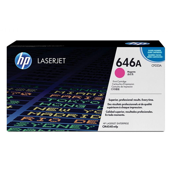 HP 646A (CF033A) toner (d'origine) - magenta CF033A 039960 - 1