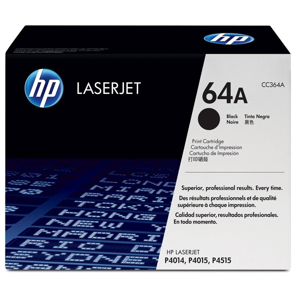 HP 64A (CC364A) toner (d'origine) - noir CC364A 039812 - 1