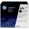 HP 64XD (CC364XD) multipack double toner noir haute capacité (d'origine) 039910 - 1