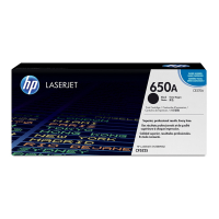 HP 650A (CE270A) toner (d'origine) - noir CE270A 039962