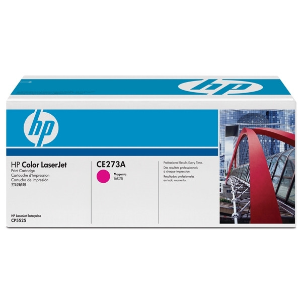 HP 650A (CE273A) toner (d'origine) - magenta CE273A 039968 - 1