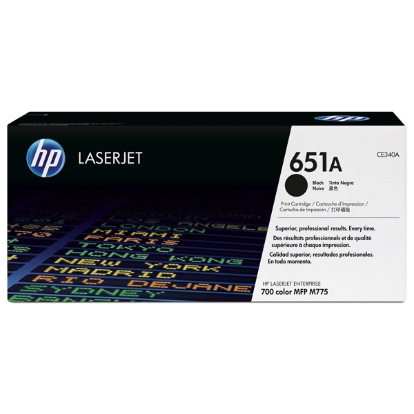 HP 651A (CE340A) toner (d'origine) - noir CE340A 054656 - 1