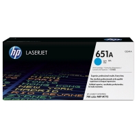 HP 651A (CE341A) toner (d'origine) - cyan CE341A 054658