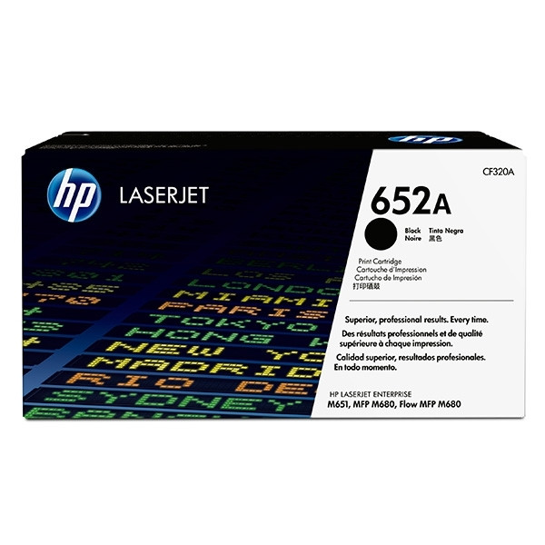 HP 652A (CF320A) toner (d'origine) - noir CF320A 054772 - 1