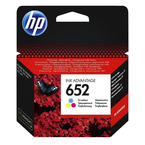 HP 652 (F6V24AE) cartouche d'encre (d'origine) - couleur F6V24AE 044458 - 1