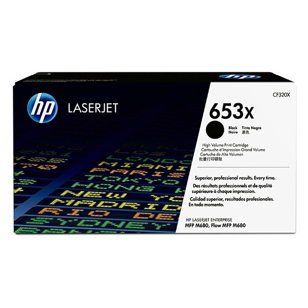 HP 653X (CF320X) toner haute capacité (d'origine) - noir CF320X 054774 - 1