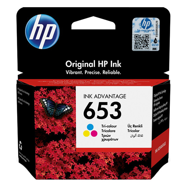 HP 653 (3YM74AE) cartouche d'encre (d'origine) - couleur 3YM74AE 093120 - 1