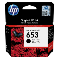 HP 653 (3YM75AE) cartouche d'encre (d'origine) - noir 3YM75AE 093122